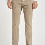 Pantalone uomo con elastico in vita beige M05MITTE 1808102 CRUNA 