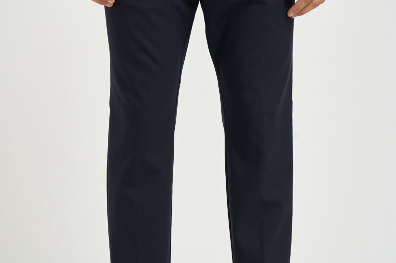 Pantalone uomo con elastico in vita blu M05MITTE 1808122 CRUNA 
