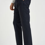 Pantalone uomo con elastico in vita blu M05MITTE 1808122 CRUNA 