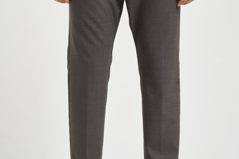 Pantalone uomo con elastico in vita grigio M05MITTE 1811511 CRUNA 