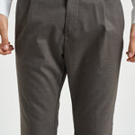 Pantalone uomo con elastico in vita grigio M05MITTE 1811511 CRUNA 