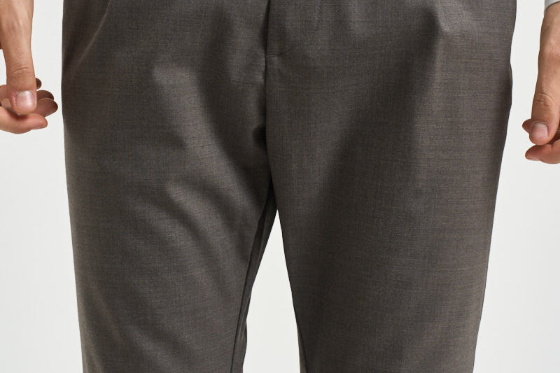 Pantalone uomo con elastico in vita grigio M05MITTE 1811511 CRUNA 