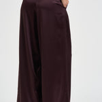 Pantalone donna Sandy palazzo vino 3905A AUBERGINE DANAME 