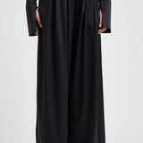 Pantalone donna Sandy palazzo nero 3907S BLACK DANAME 
