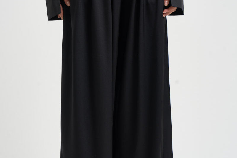 Pantalone donna Sandy palazzo nero 3907S BLACK DANAME 