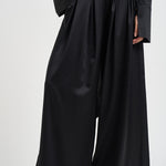 Pantalone donna Sandy palazzo nero 3907S BLACK DANAME 