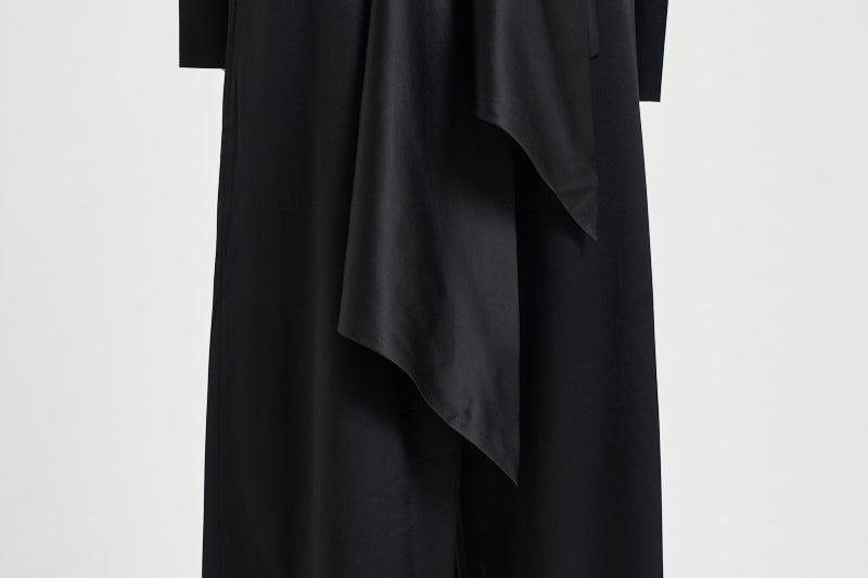 Pantalone donna Sandy palazzo nero 3907S BLACK DANAME 