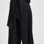 Pantalone donna Sandy palazzo nero 3907S BLACK DANAME 