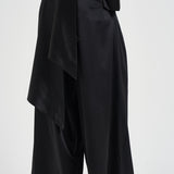 Pantalone donna Sandy palazzo nero 3907S BLACK DANAME 