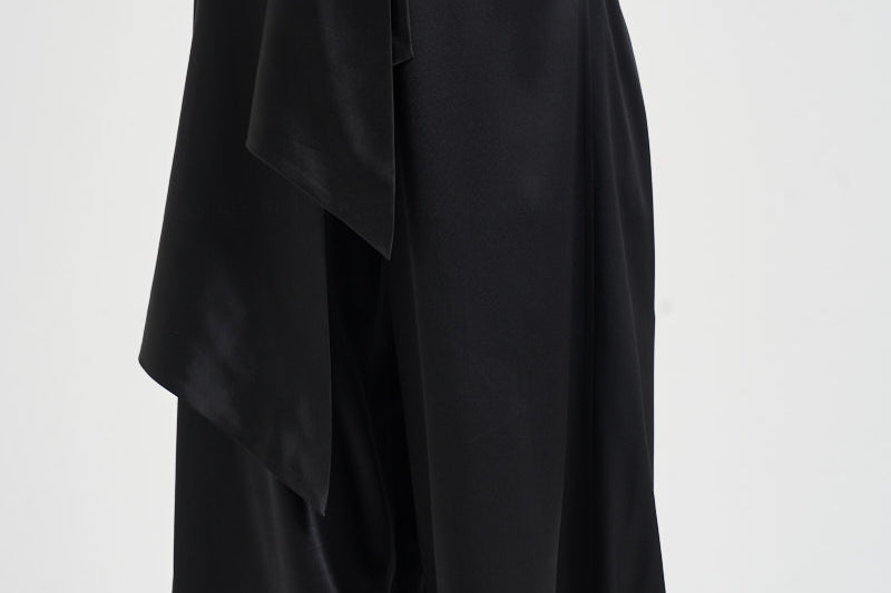 Pantalone donna Sandy palazzo nero 3907S BLACK DANAME 
