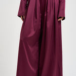 Pantalone donna Sandy palazzo magenta 3907S BORDEAUX DANAME 