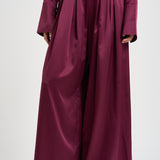 Pantalone donna Sandy palazzo magenta 3907S BORDEAUX DANAME 