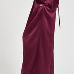 Pantalone donna Sandy palazzo magenta 3907S BORDEAUX DANAME 