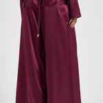 Pantalone donna Sandy palazzo magenta 3907S BORDEAUX DANAME 