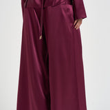 Pantalone donna Sandy palazzo magenta 3907S BORDEAUX DANAME 