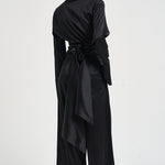 Blusa donna Alexa con fusciacca nera 7918S BLACK DANAME 