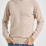 Maglia uomo girocollo beige DC18022 221 DELLA CIANA CARLO 