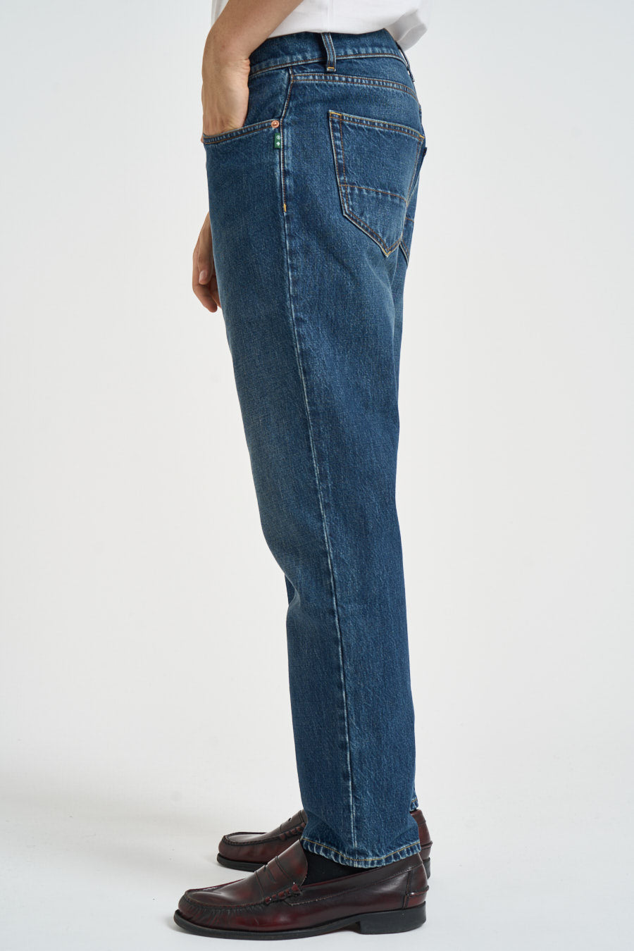 Jeans uomo Musso tapered in denim scuro MUSSO UP518DF0080 DEPARTMENT FIVE 
