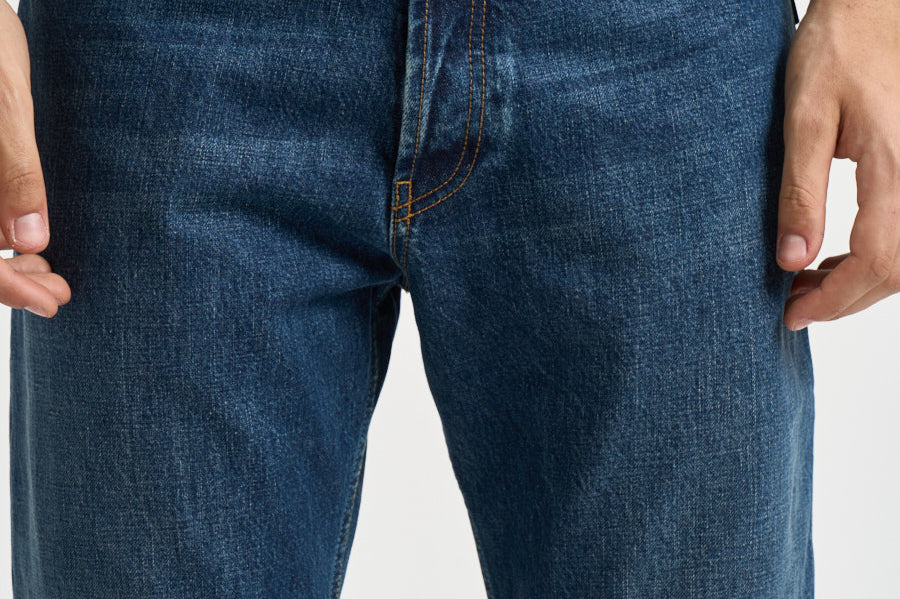 Jeans uomo Musso tapered in denim scuro MUSSO UP518DF0080 DEPARTMENT FIVE 
