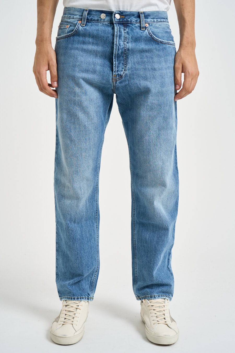 Jeans uomo Musso tapered in denim chiaro MUSSO UP518DF0089 DEPARTMENT FIVE 