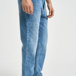 Jeans uomo Musso tapered in denim chiaro MUSSO UP518DF0089 DEPARTMENT FIVE 
