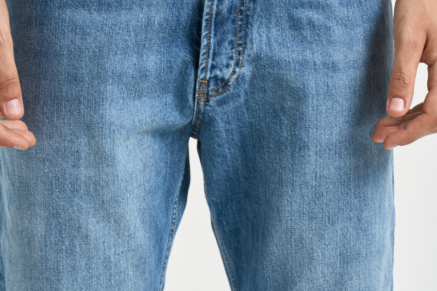 Jeans uomo Musso tapered in denim chiaro MUSSO UP518DF0089 DEPARTMENT FIVE 
