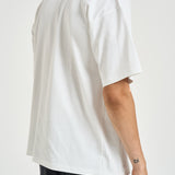 T-shirt uomo girocollo con logo bianca A14947 0NIAR100 DIESEL 