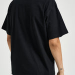 T-shirt uomo girocollo con logo nera A14947 0NIAR9XX DIESEL 