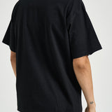 T-shirt uomo girocollo con logo nera A14947 0NIAR9XX DIESEL 