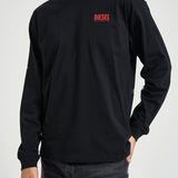 T-shirt uomo manica lunga nera A20037 0EPCA9XX DIESEL 
