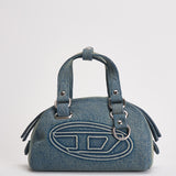 Borsa donna 1DR Dome in denim blu chiaro X10920 P9345HA001 DIESEL 