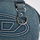 Borsa donna 1DR Dome in denim blu chiaro X10920 P9345HA001 DIESEL 