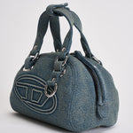Borsa donna 1DR Dome in denim blu chiaro X10920 P9345HA001 DIESEL 