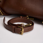 Borsa donna D-One in pelle marrone X10926 P9497T2224 DIESEL 