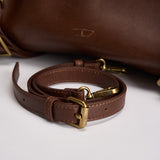 Borsa donna D-One in pelle marrone X10926 P9497T2224 DIESEL 