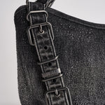Borsa donna D-One piccola in denim nera X10930 P9403T8013 DIESEL 