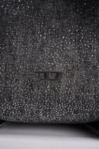 Borsa donna D-One piccola in denim nera X10930 P9403T8013 DIESEL 