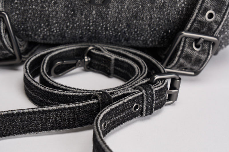 Borsa donna D-One piccola in denim nera X10930 P9403T8013 DIESEL 