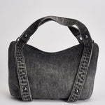 Borsa donna D-One piccola in denim nera X10930 P9403T8013 DIESEL 