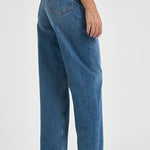 Jeans donna Bessie loose fit blu denim DP784 DFE338DMU8 DONDUP 