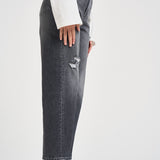 Jeans donna Bessie loose fit in denim grigi DP784 DSE377DMW4N DONDUP 