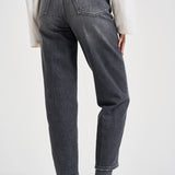 Jeans donna Bessie loose fit in denim grigi DP784 DSE377DMW4N DONDUP 