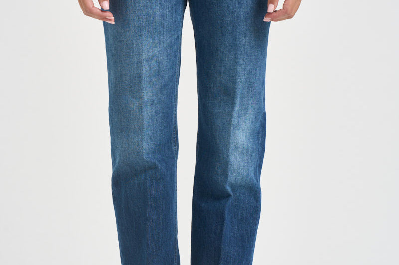 Jeans donna Dafne regular blu denim DP924 DFE338DMU9 DONDUP 