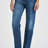 Jeans donna Dafne regular blu denim DP924 DFE338DMU9 DONDUP 