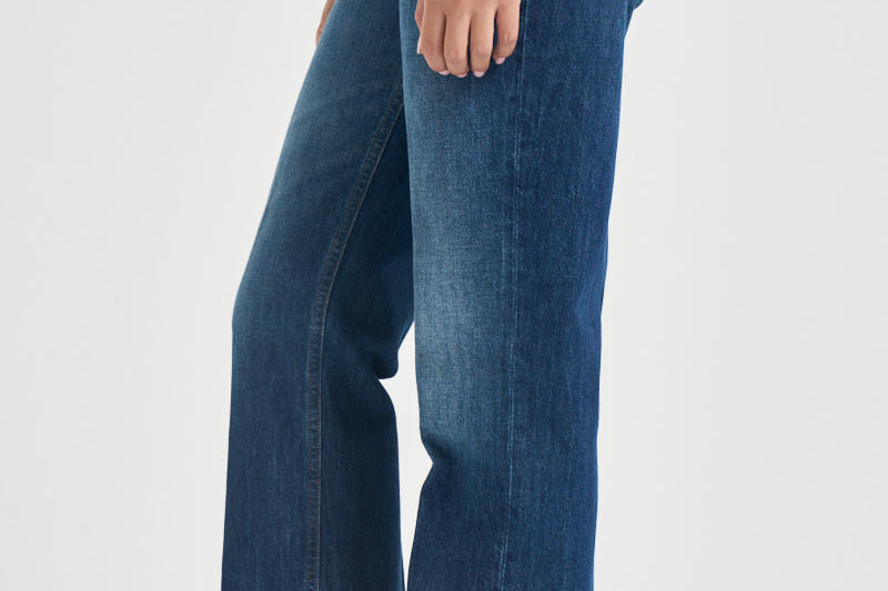 Jeans donna Dafne regular blu denim DP924 DFE338DMU9 DONDUP 