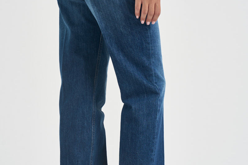 Jeans donna Dafne regular blu denim DP924 DFE338DMU9 DONDUP 