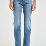 Jeans donna Dafne regular celeste denim DP924 DS0406DMZ4 DONDUP 