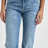 Jeans donna Dafne regular celeste denim DP924 DS0406DMZ4 DONDUP 