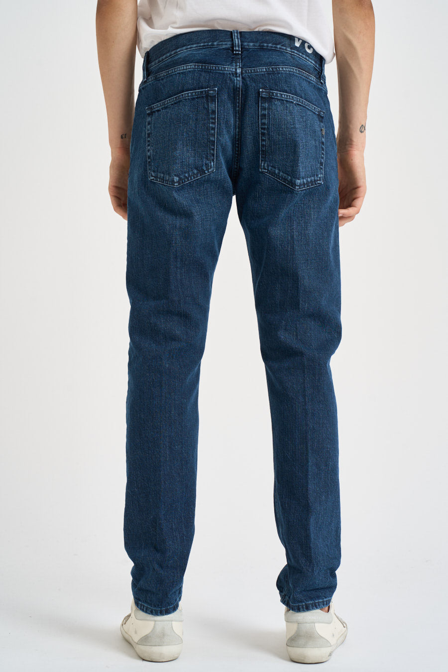 Jeans uomo blu Icon denim scuro UP563 DFE311ULL1 DONDUP 