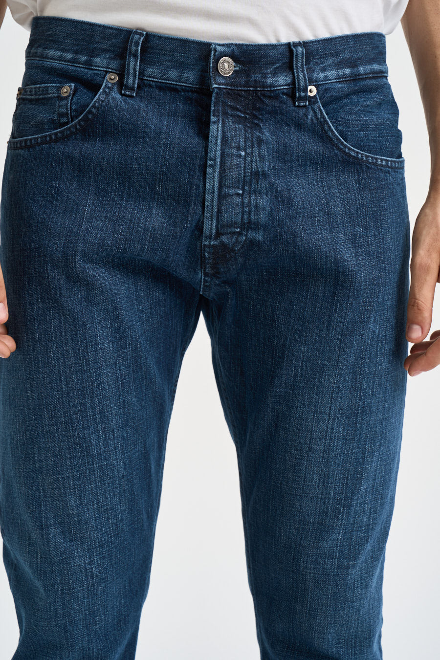 Jeans uomo blu Icon denim scuro UP563 DFE311ULL1 DONDUP 